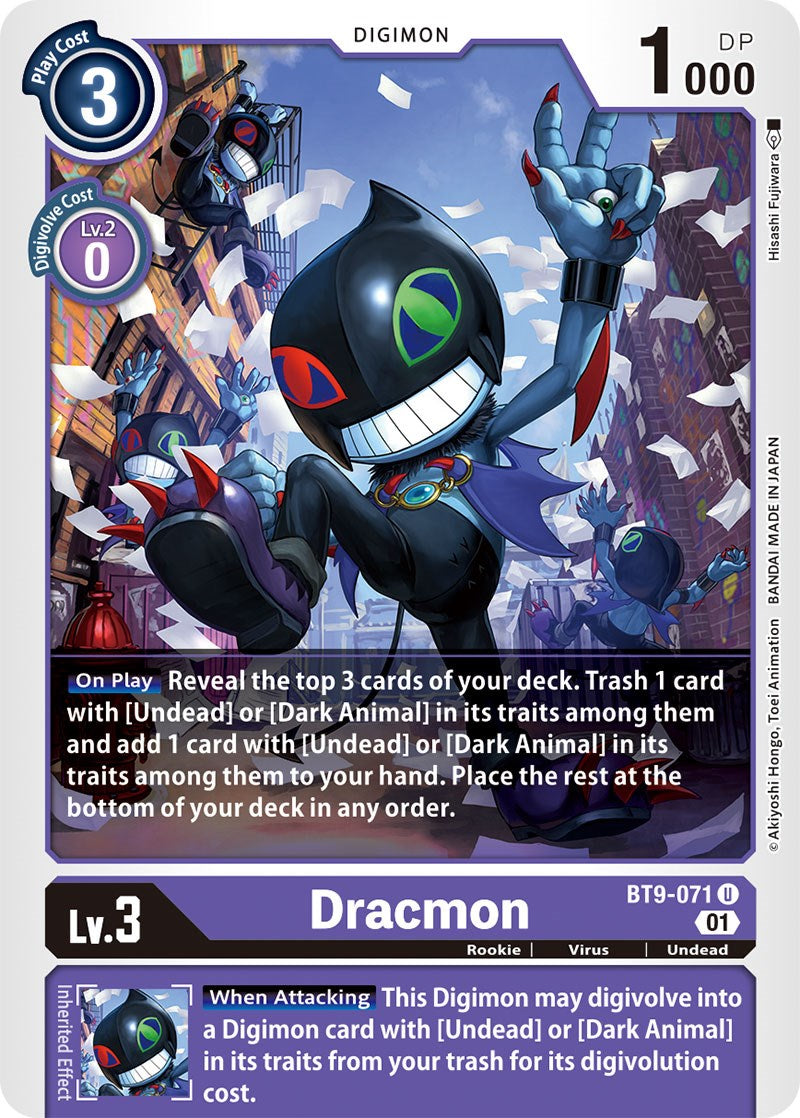 Image of Dracmon [BT9-071] [X Record]