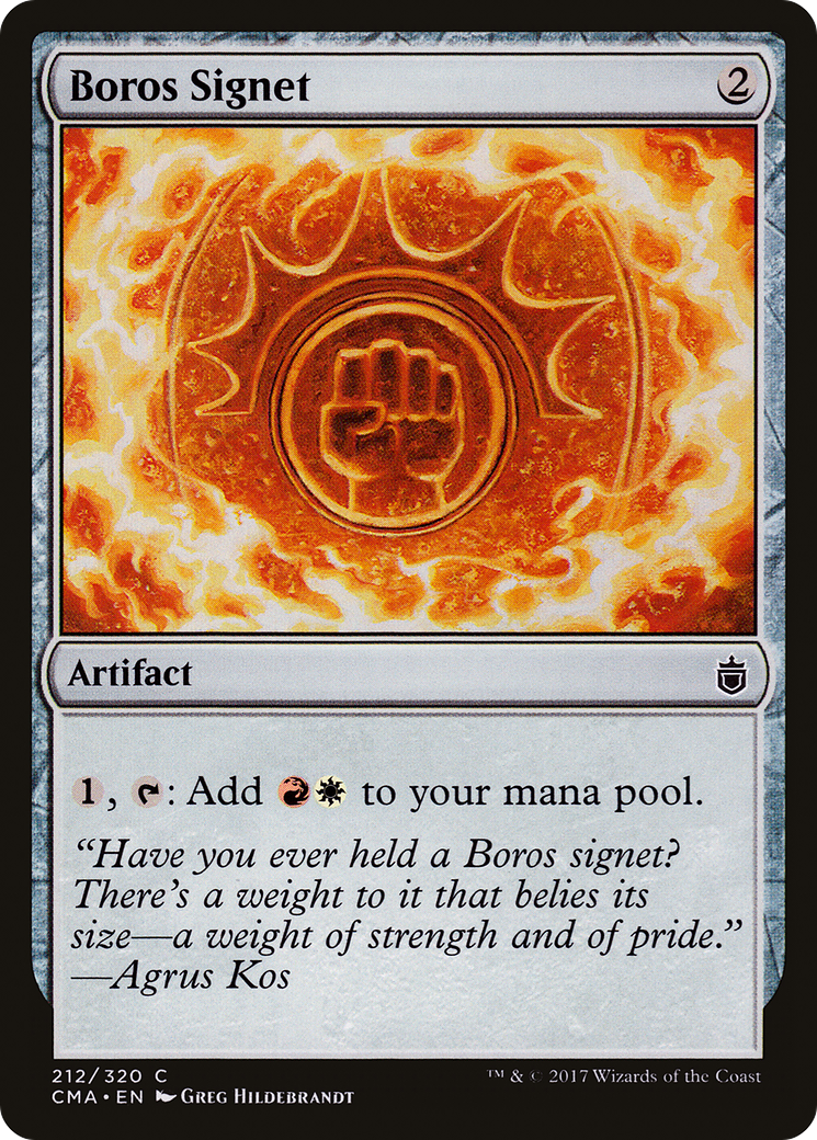 Image of Boros Signet [Commander Anthology]