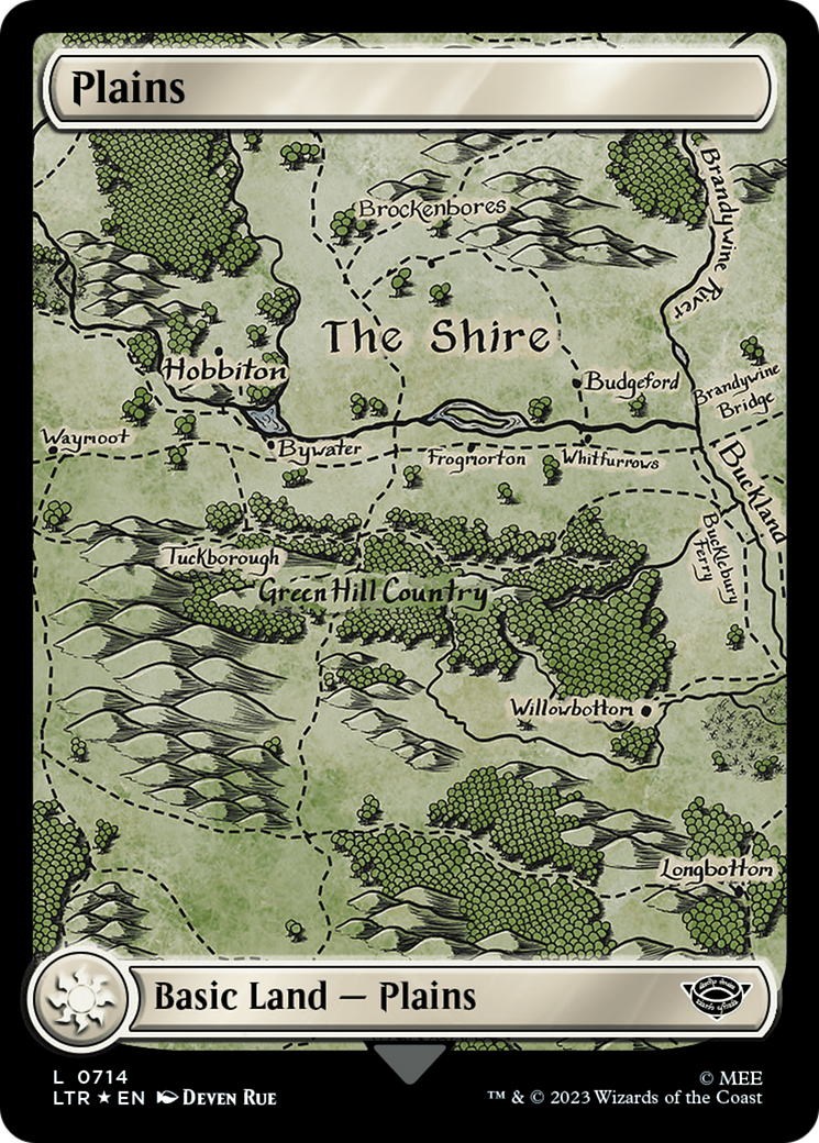 Image of Plains (0714) (Surge Foil) [The Lord of the Rings: Tales of Middle-Earth]