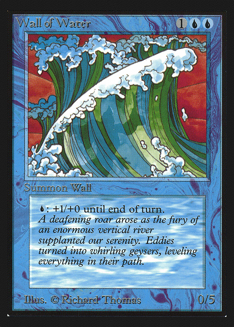 Image of Wall of Water [International Collectors' Edition]