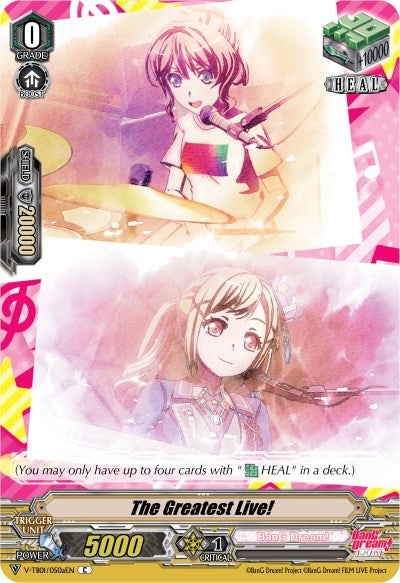 Image of The Greatest Live! (Poppin'Party) (V-TB01/050aEN) [BanG Dream! FILM LIVE]