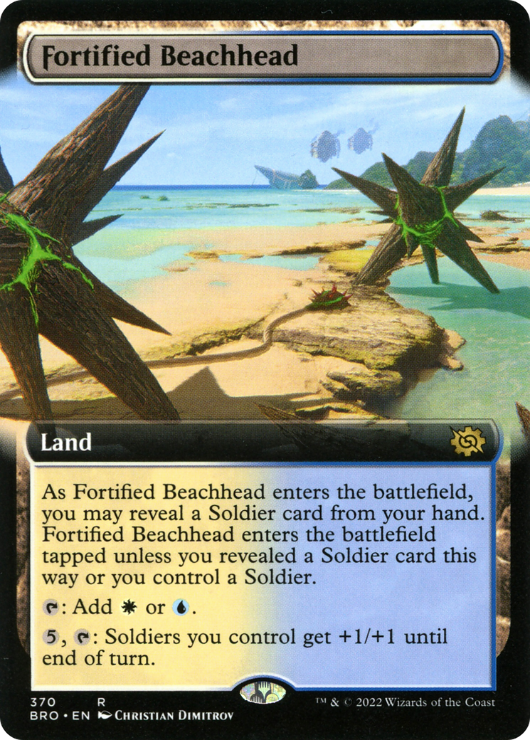 Image of Fortified Beachhead (Extended Art) [The Brothers' War]