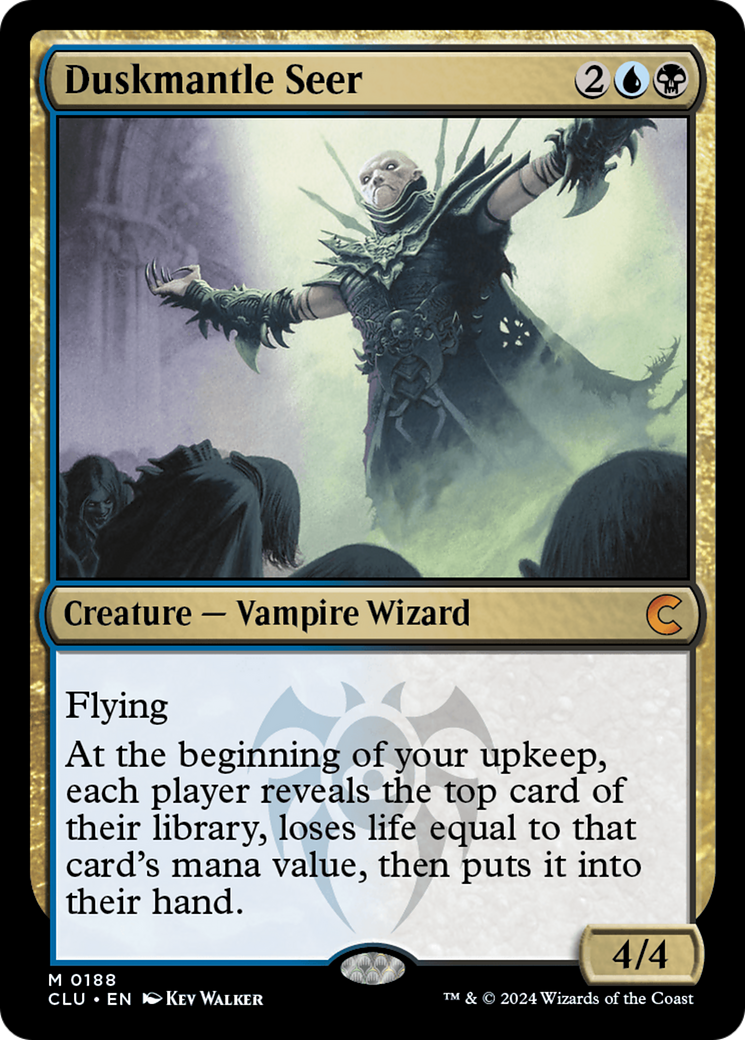 Image of Duskmantle Seer [Ravnica: Clue Edition]