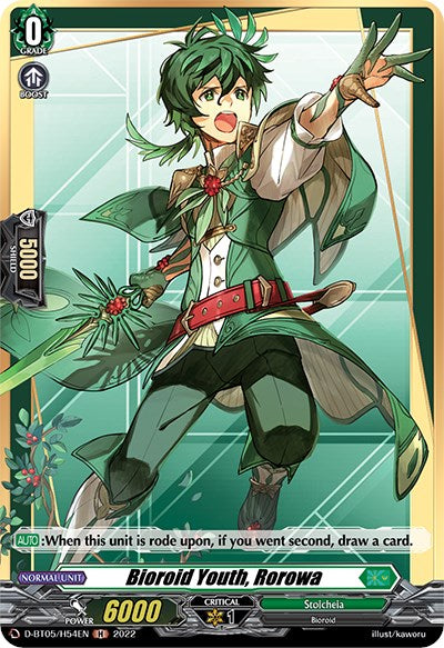 Image of Bioroid Youth, Rorowa (D-BT05/H54EN) [Triumphant Return of the Brave Heroes]