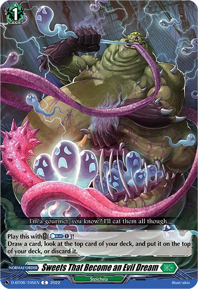 Image of Sweets That Become an Evil Dream (D-BT06/105EN) [Blazing Dragon Reborn]