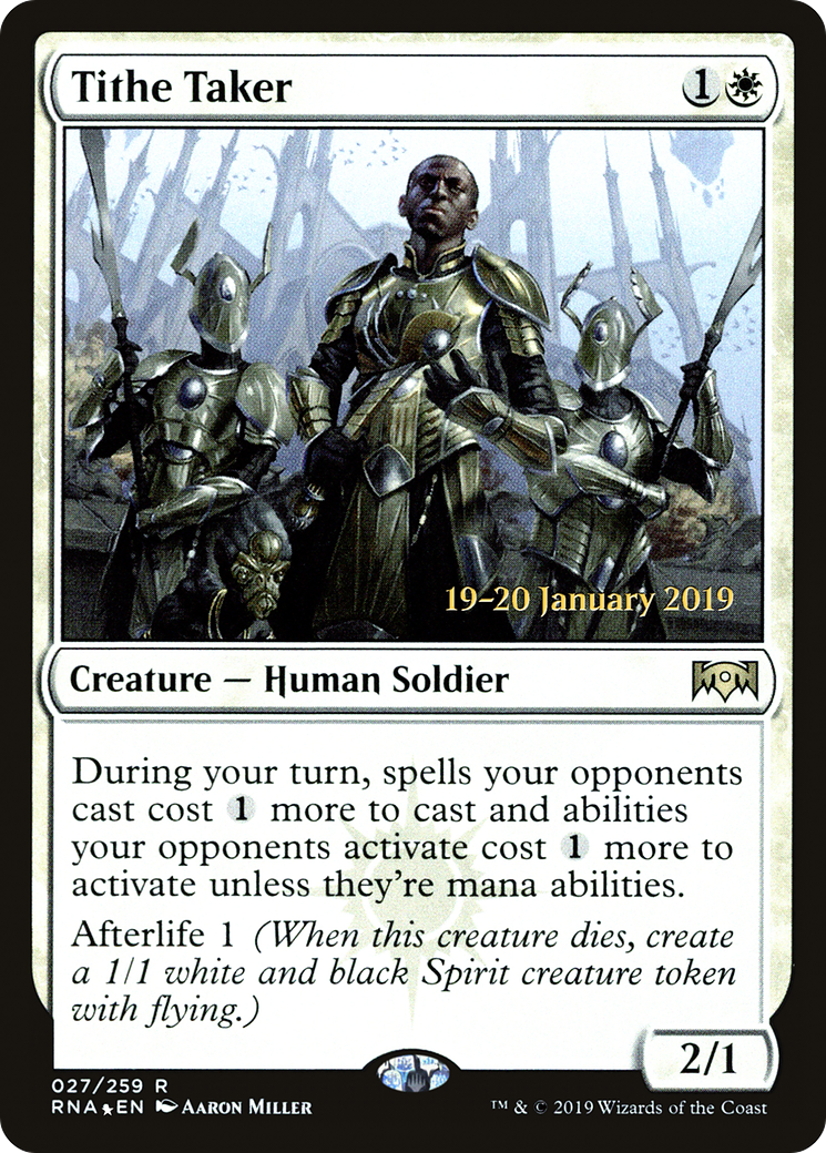 Image of Tithe Taker [Ravnica Allegiance Prerelease Promos]