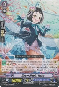 Finger Magic, Mako (G-CB01/036EN) [Academy of Divas]