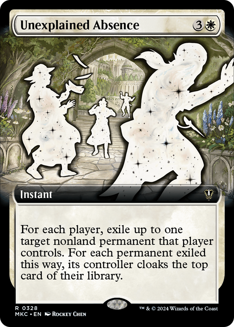 Image of Unexplained Absence (Extended Art) [Murders at Karlov Manor Commander]