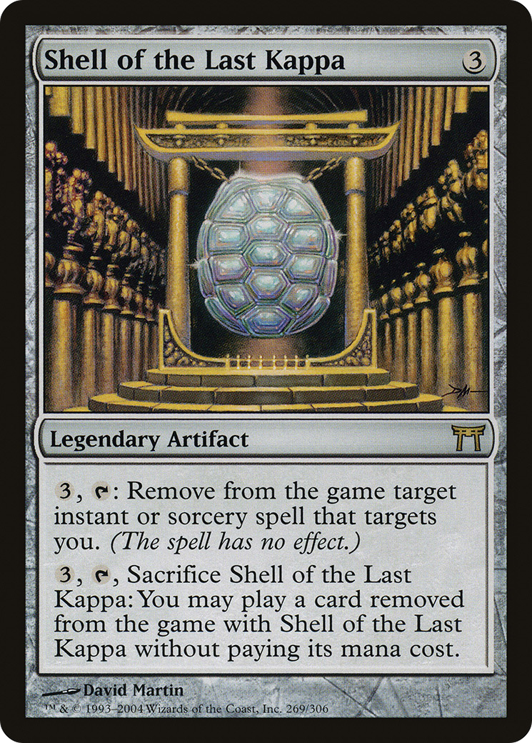 Image of Shell of the Last Kappa [Champions of Kamigawa]