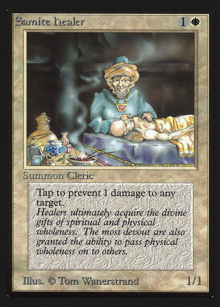 Image of Samite Healer [International Collectors' Edition]