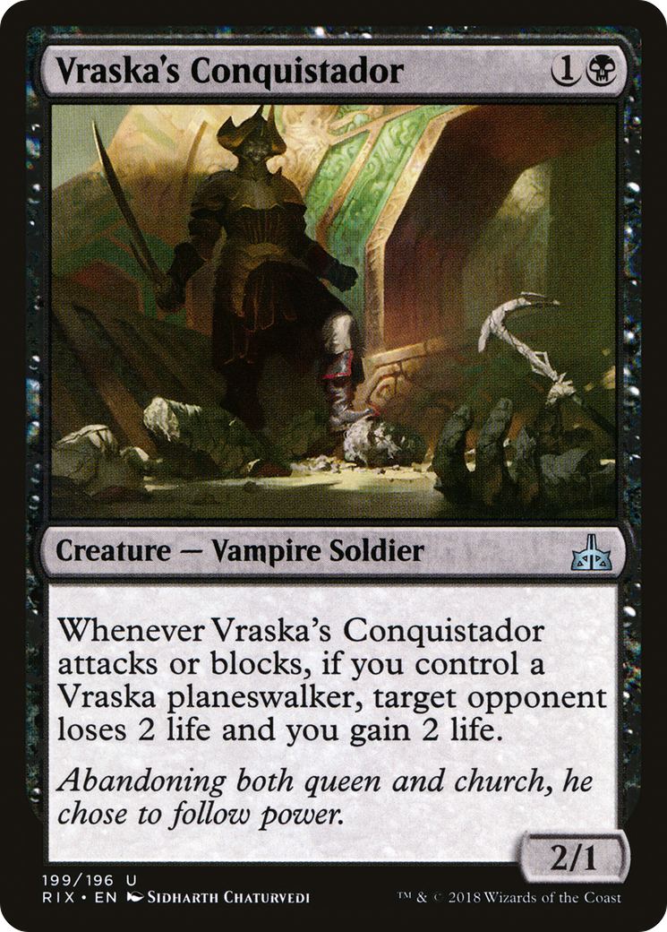 Image of Vraska's Conquistador [Rivals of Ixalan]