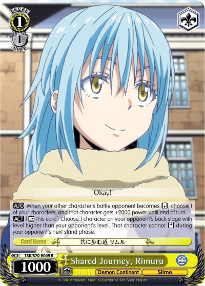 Image of Shared Journey, Rimuru (TSK/S70-E009 R) [That Time I Got Reincarnated as a Slime]