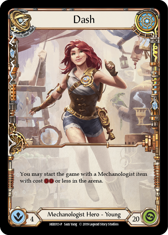 Image of Dash [HER013-P] (Promo)  1st Edition Rainbow Foil