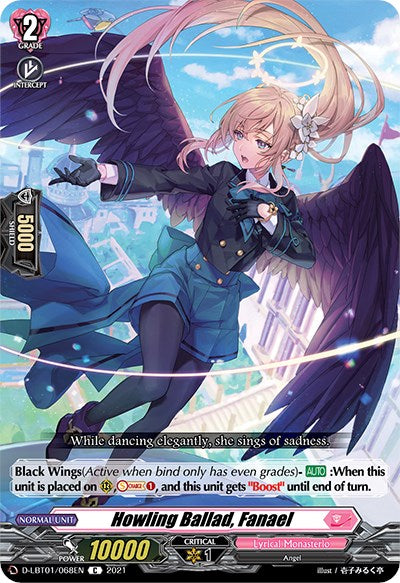 Image of Howling Ballad, Fanael (D-LBT01/068EN) [Lyrical Melody]