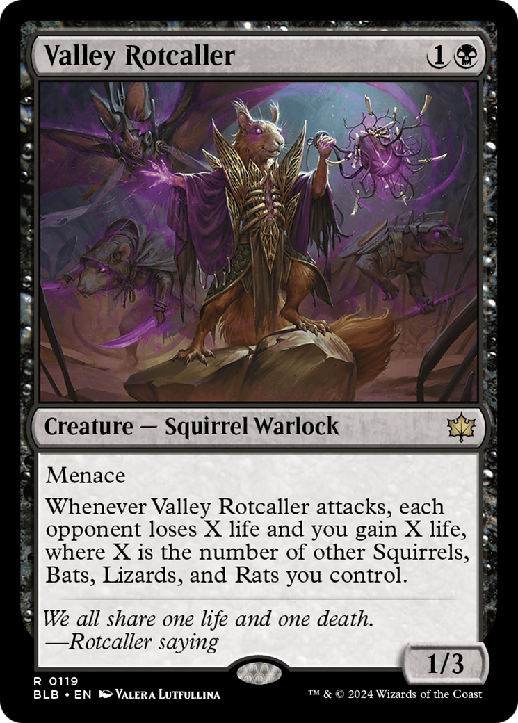 Image of Valley Rotcaller [Bloomburrow]
