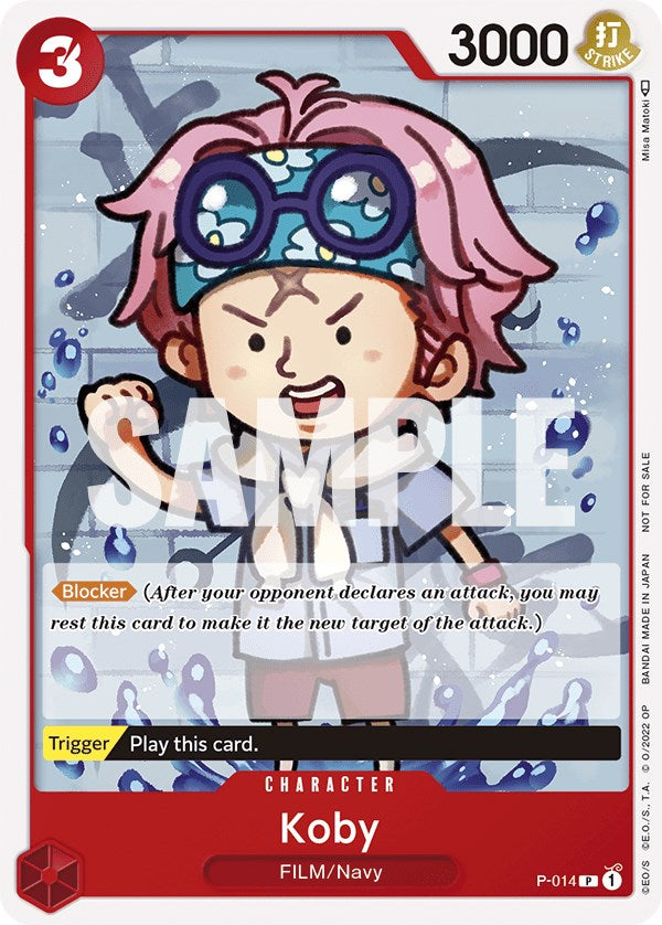 Image of Koby (One Piece Film Red) [One Piece Promotion Cards]