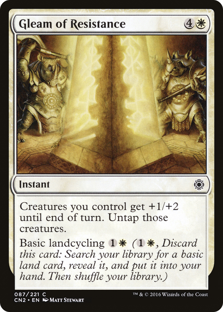 Image of Gleam of Resistance [Conspiracy: Take the Crown]