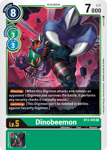 Image of Dinobeemon [BT3-055] [Release Special Booster Ver.1.5]