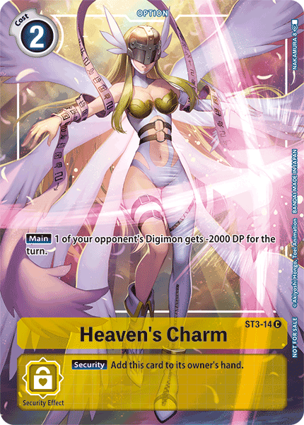 Image of Heaven's Charm [ST3-14] (Tamer's Evolution Box) [Starter Deck: Heaven's Yellow Promos]