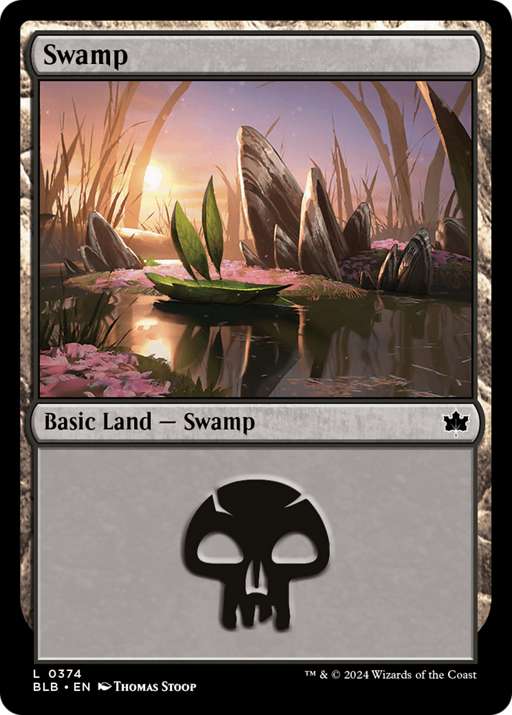Image of Swamp (0374) [Bloomburrow]