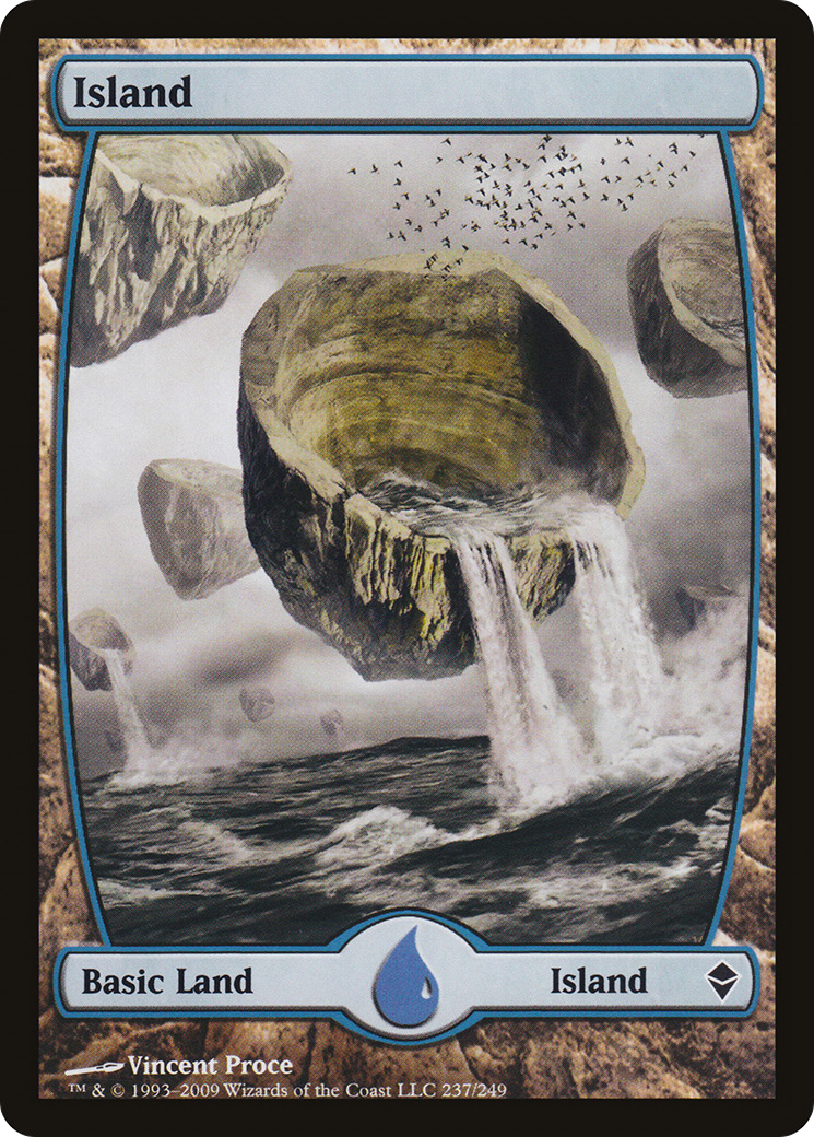 Image of Island (237) [Zendikar]