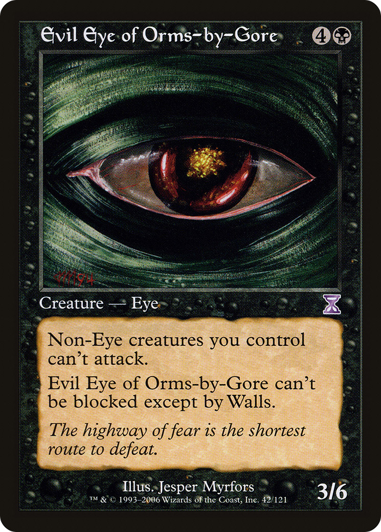 Image of Evil Eye of Orms-by-Gore [Time Spiral Timeshifted]