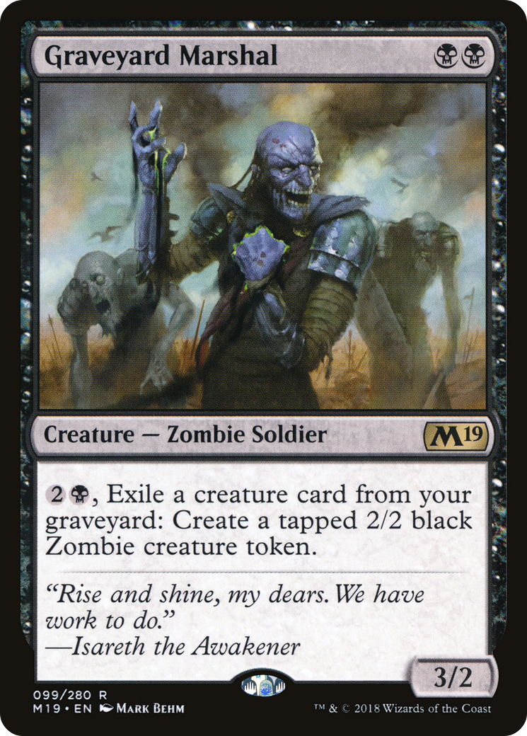 Image of Graveyard Marshal [Core Set 2019]