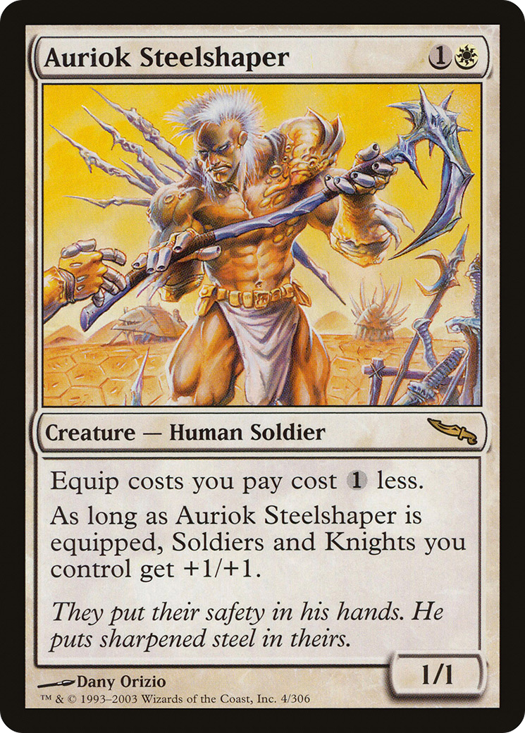 Image of Auriok Steelshaper [Mirrodin]