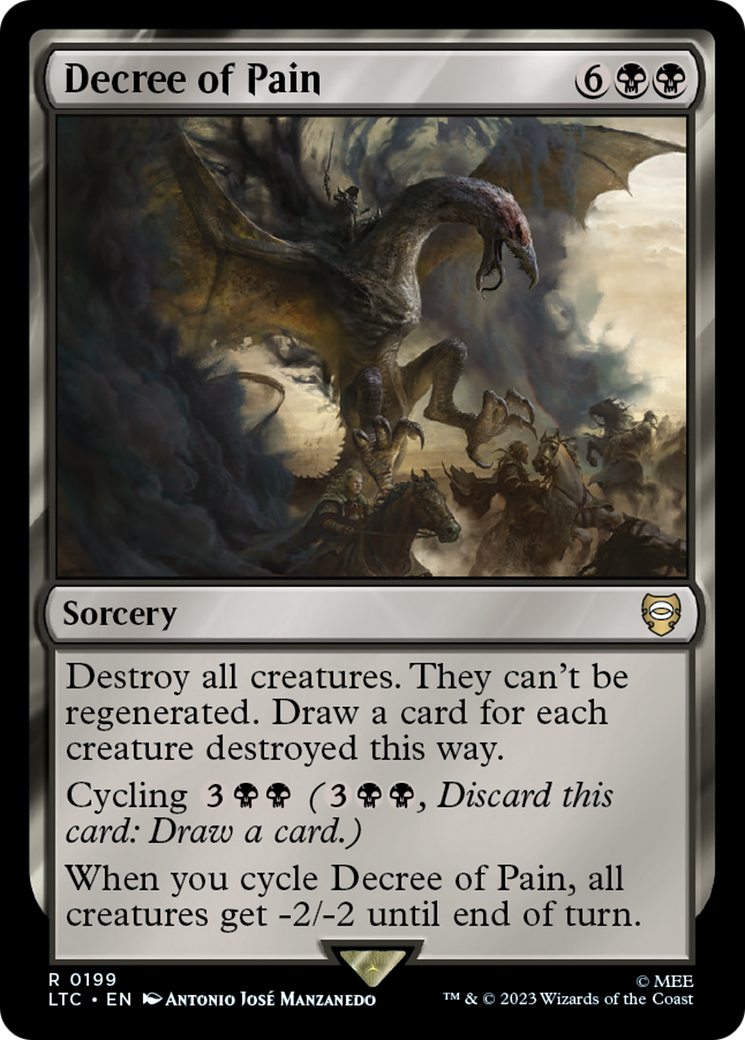 Image of Decree of Pain [The Lord of the Rings: Tales of Middle-Earth Commander]