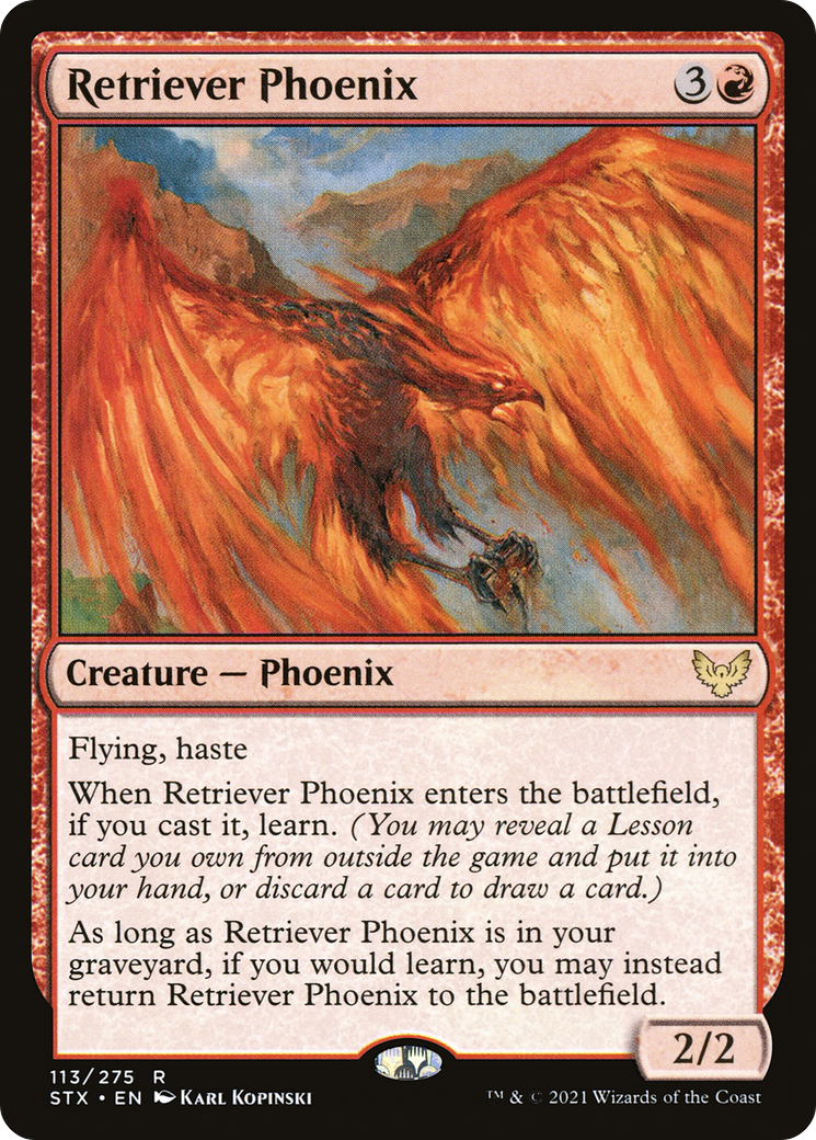 Image of Retriever Phoenix [Strixhaven: School of Mages]