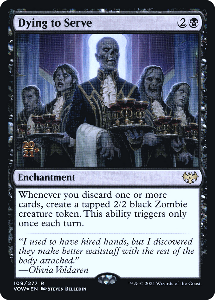 Image of Dying to Serve [Innistrad: Crimson Vow Prerelease Promos]