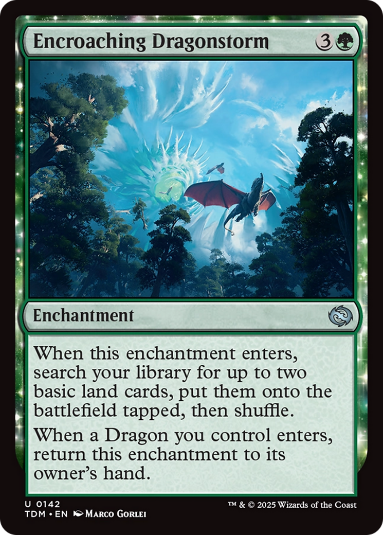 Image of Encroaching Dragonstorm [Tarkir: Dragonstorm]