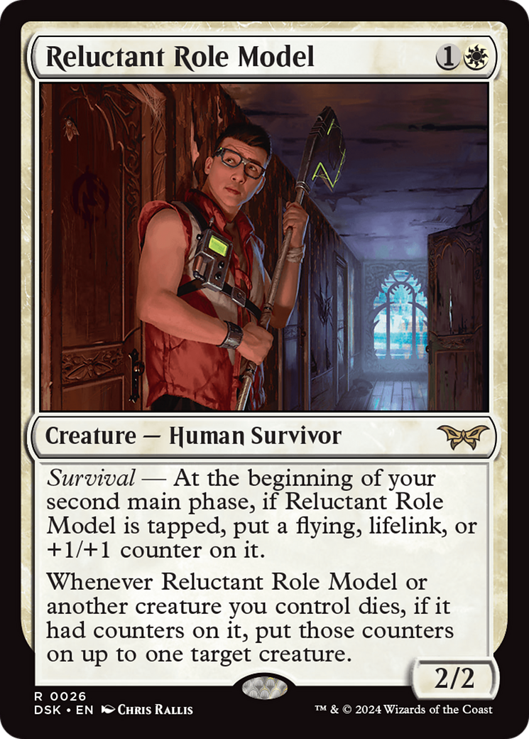 Image of Reluctant Role Model (0026) [Duskmourn: House of Horror]