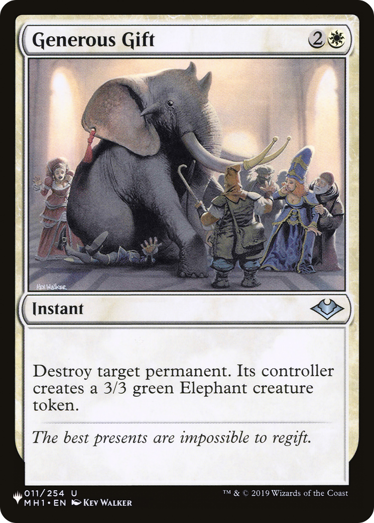 Image of Generous Gift [The List]