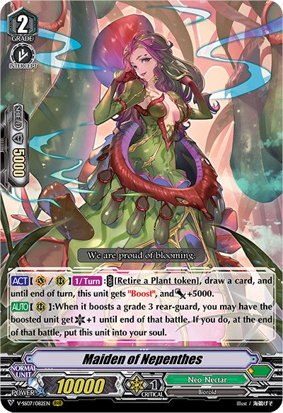 Image of Maiden of Nepenthes (V-SS07/082EN) [Clan Selection Plus Vol.1]