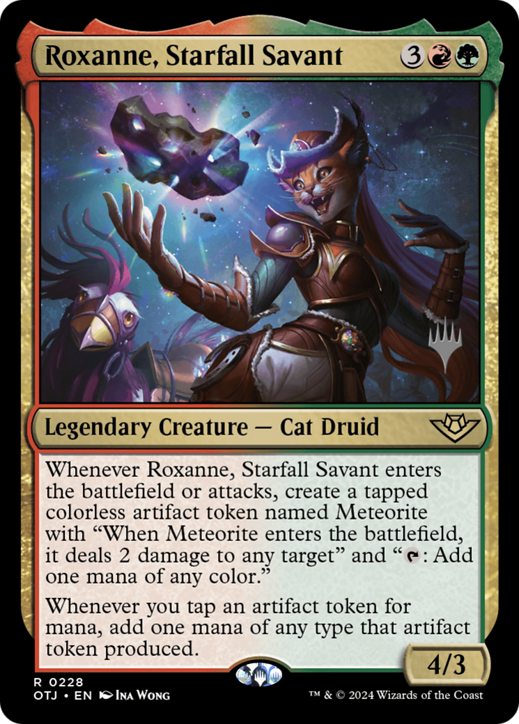 Image of Roxanne, Starfall Savant (Promo Pack) [Outlaws of Thunder Junction Promos]