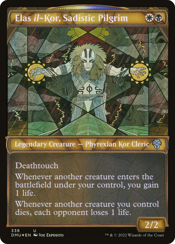 Image of Elas il-Kor, Sadistic Pilgrim (Showcase Textured) [Dominaria United]