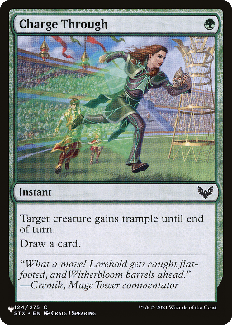 Image of Charge Through [The List]
