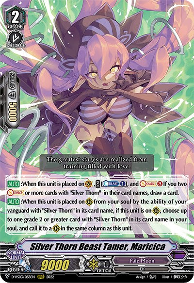 Image of Silver Thorn Beast Tamer, Maricica (D-VS03/058EN) [V Clan Collection Vol.3]