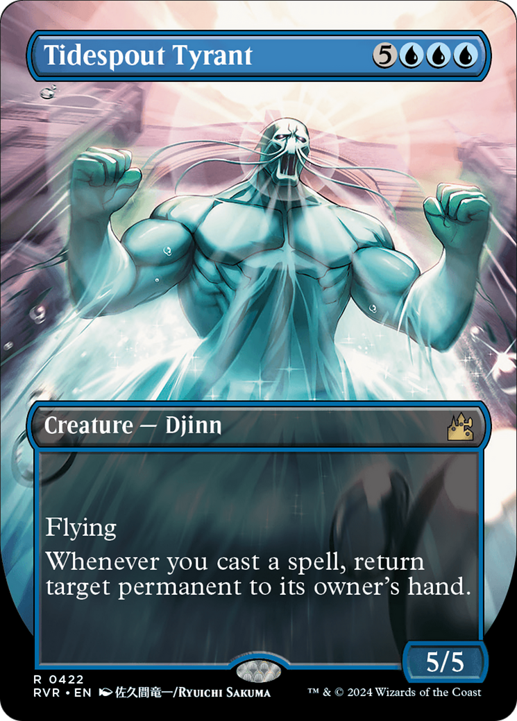 Image of Tidespout Tyrant (Anime Borderless) [Ravnica Remastered]