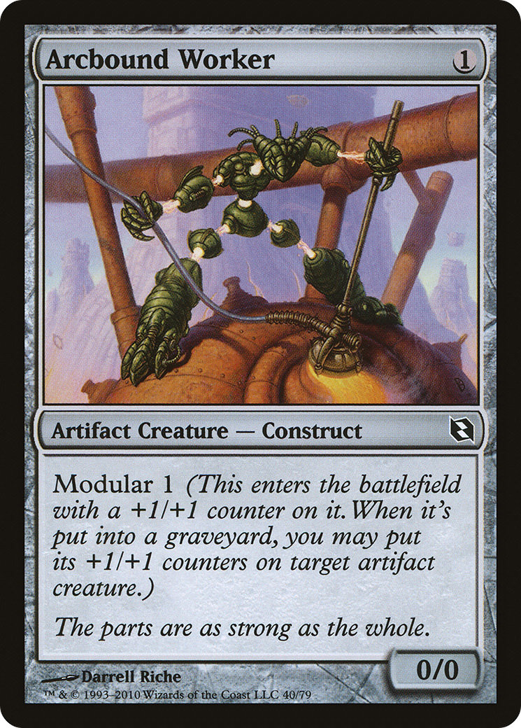 Image of Arcbound Worker [Duel Decks: Elspeth vs. Tezzeret]