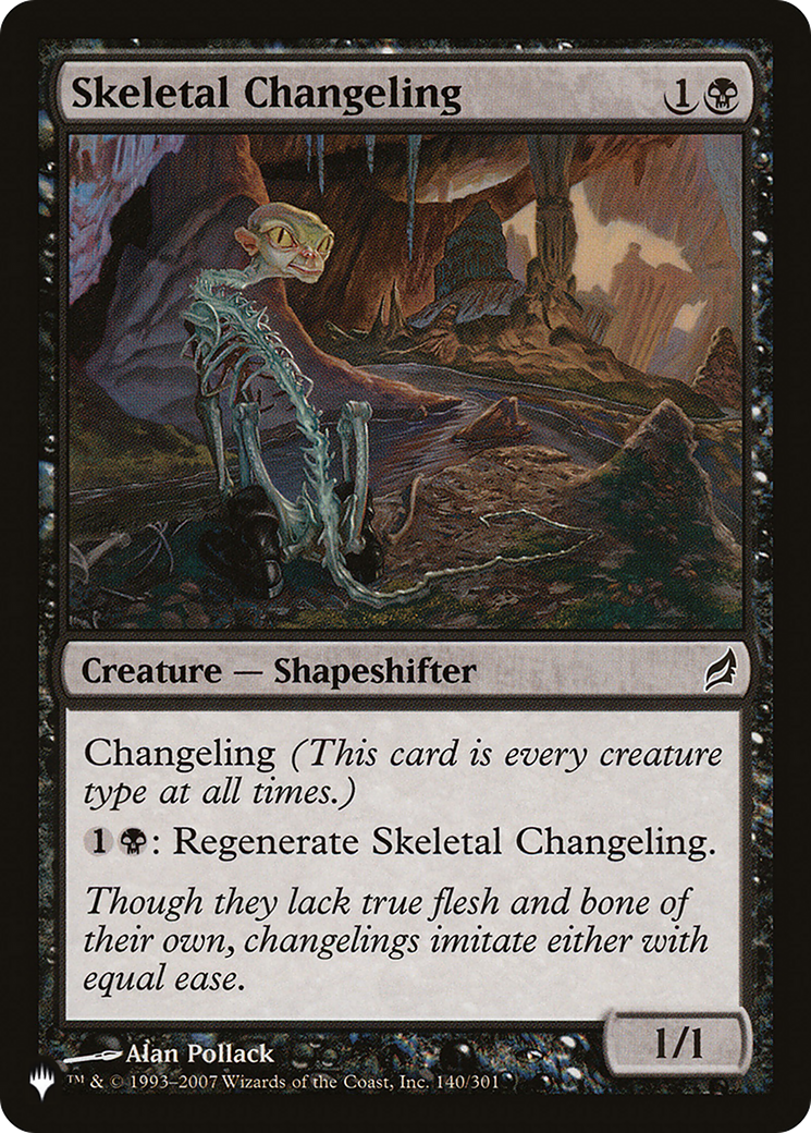Image of Skeletal Changeling [The List]