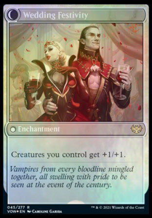 Image of Wedding Announcement // Wedding Festivity [Innistrad: Crimson Vow Prerelease Promos]