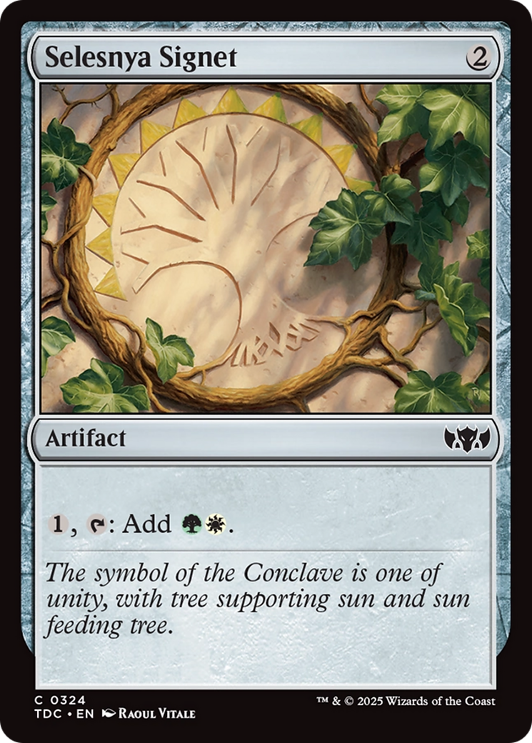 Image of Selesnya Signet [Tarkir: Dragonstorm Commander]