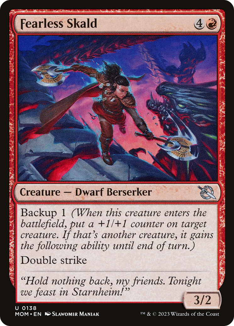 Image of Fearless Skald [March of the Machine]
