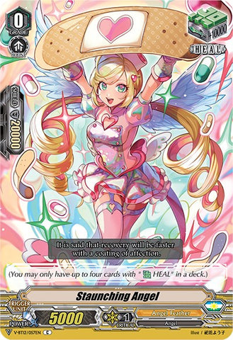 Staunching Angel (V-BT12/057EN) [Divine Lightning Radiance]