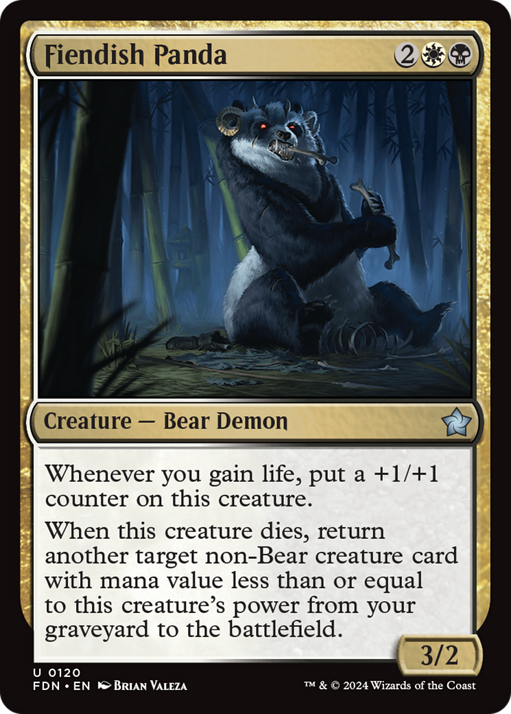 Image of Fiendish Panda [Foundations]