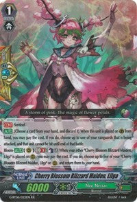 Image of Cherry Blossom Blizzard Maiden, Lilga (G-BT06/022EN) [Transcension of Blade & Blossom]