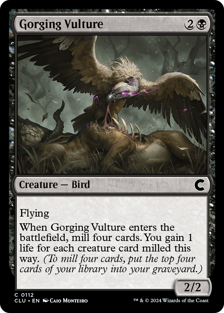 Image of Gorging Vulture [Ravnica: Clue Edition]