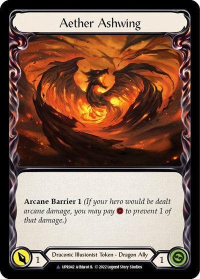 Image of Ash // Aether Ashwing (Marvel) [UPR043/UPR042] (Uprising)  Cold Foil